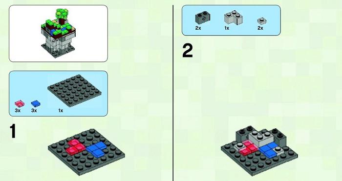 Hur man gör Meincraft från Lego: tips och knep