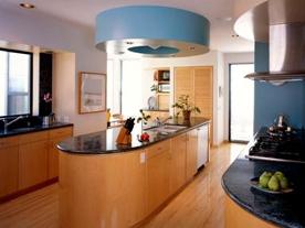 Moderna interiörer i köket