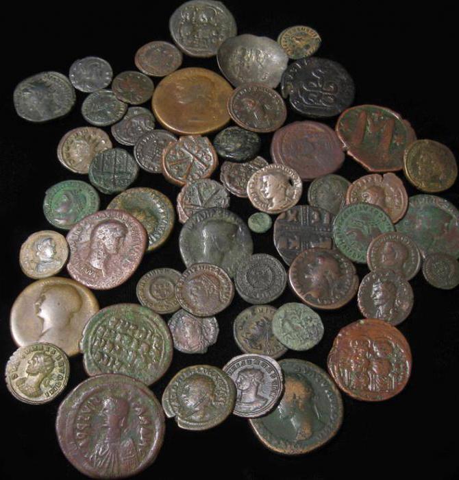 första romerska mynt