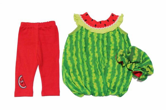 God vattenmelon kostym för semestern - vad man ska välja