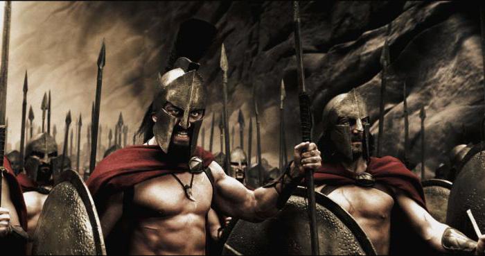 "300 Spartaner": skådespelare och funktioner