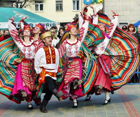 Vitryska folkdanser är deras folks själ