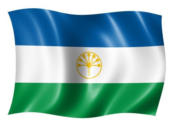 Flagga och vapen av republiken Basjkortostan