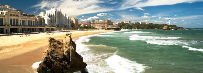 Biarritz (Frankrike) - aristokratisk utväg och paradis för vindsurfare