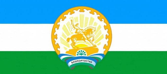 flagga av Bashkortostan foto