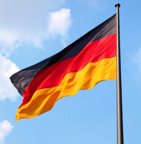 flagga och emblem i Tyskland 